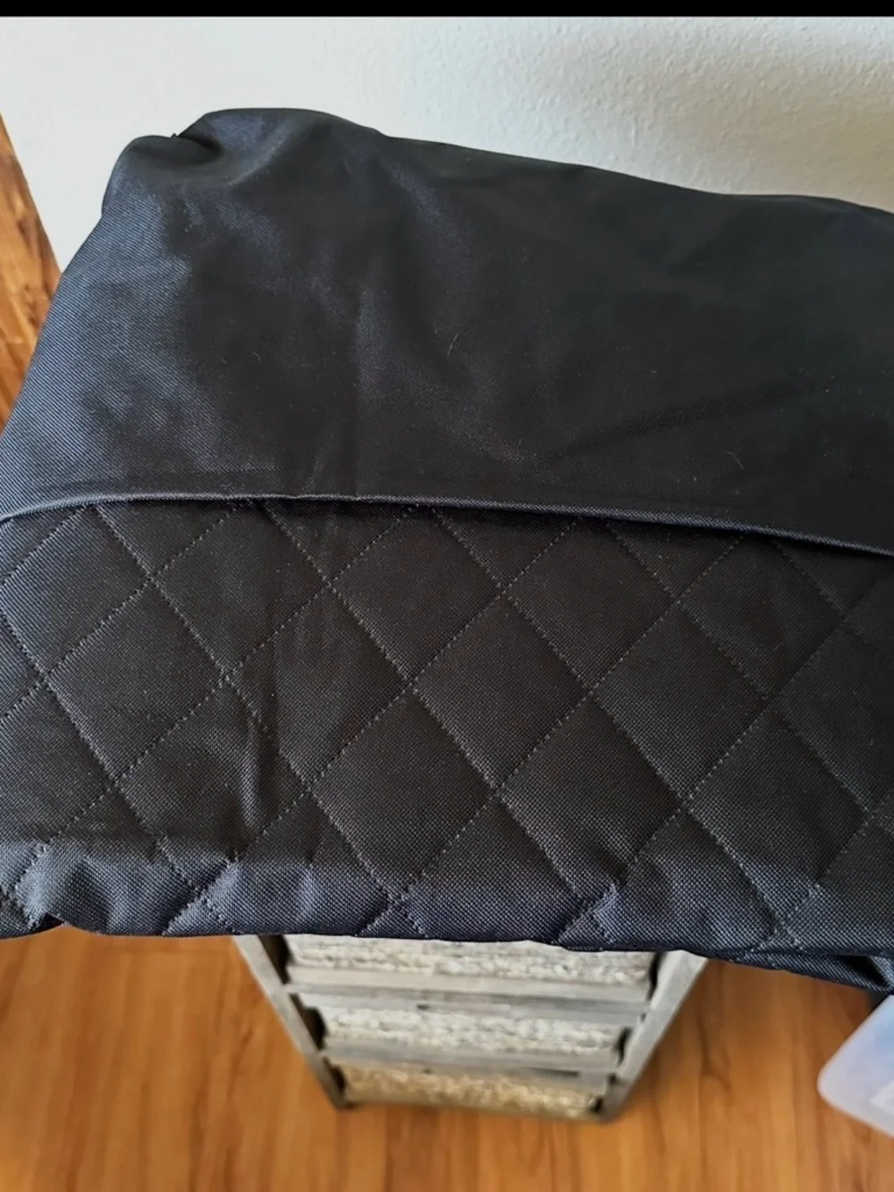 Universal Quilted Black Pet Car Seat Cover